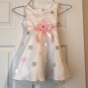 Infant 24 white dress